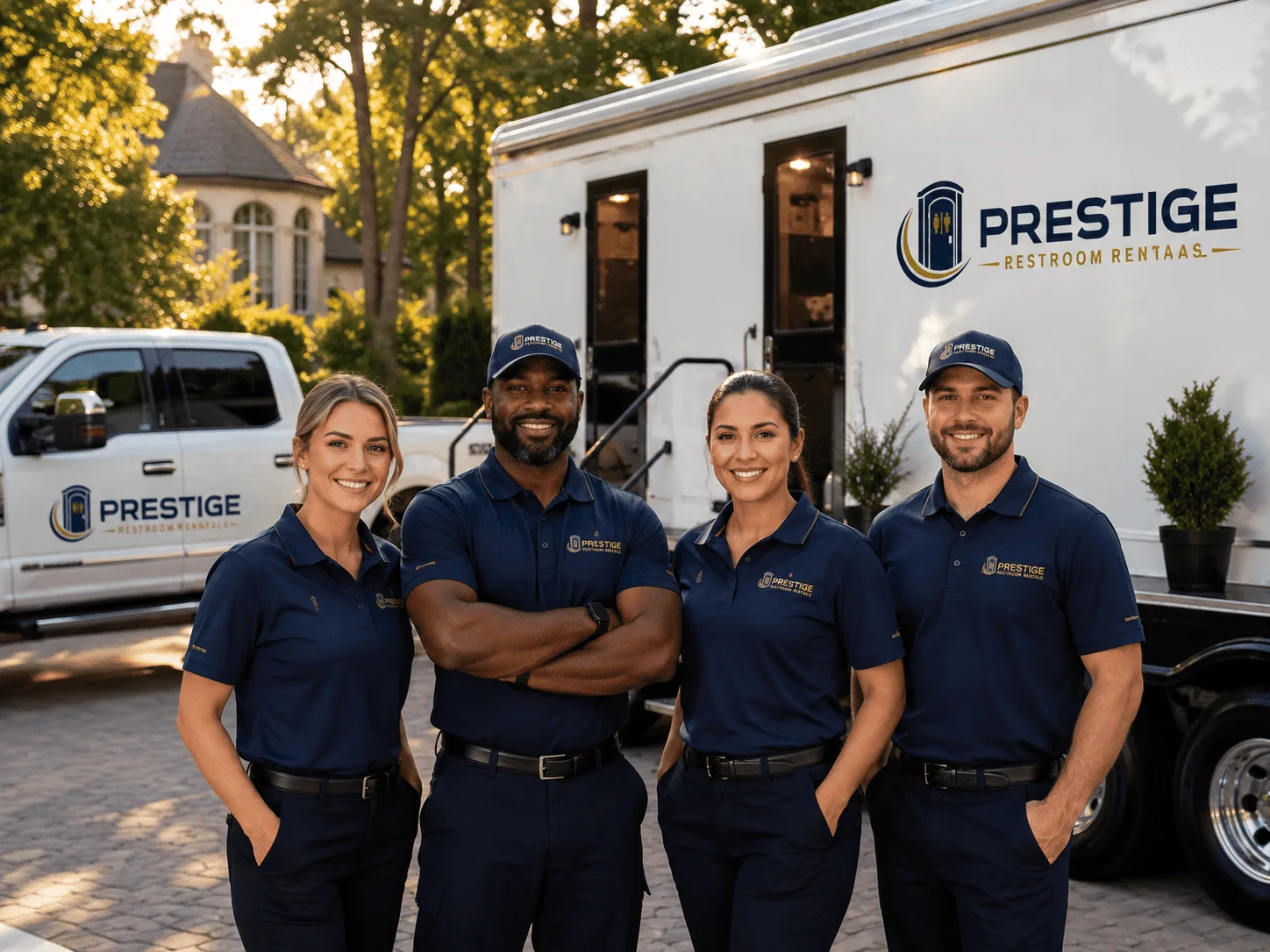 Trusted Luxury Portable Restrooms company in Mchenry, ND